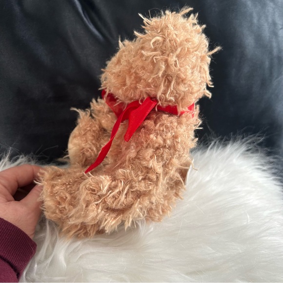 Pier 1 Imports Shaggy Rustic Classic Teddy Bear 7" Plush - Picture 2 of 4